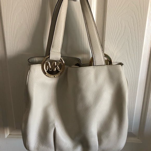 Leather Michael Kors shoulder bag - Picture 2 of 6